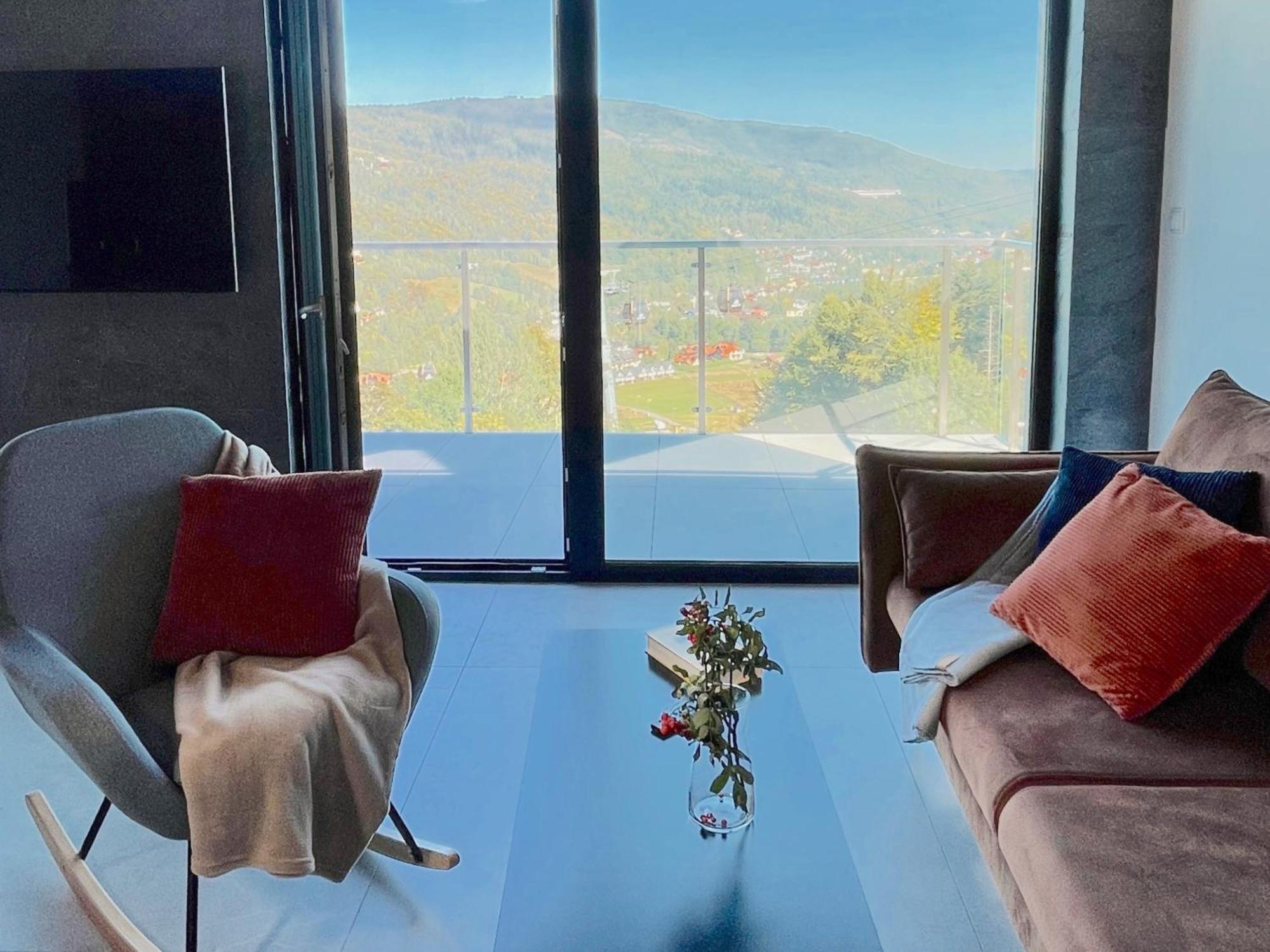 Owysoko - Apartamenty Z Widokiem 200 M Od Tras Szczyrk Mountain Resort Zimmer foto